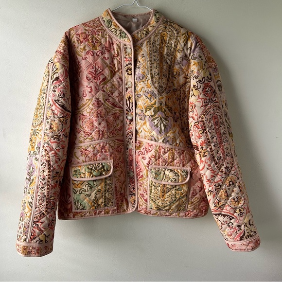 Free People Multicolor Quilted Jacket - Picture 4 of 12
